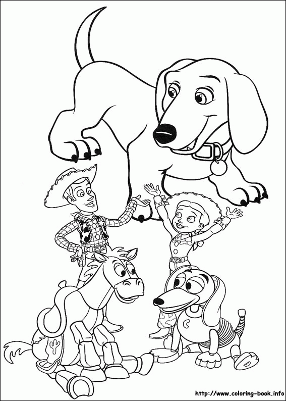 Toy Story kolorowanki